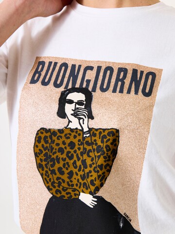 Maglietta di GARCIA in bianco
