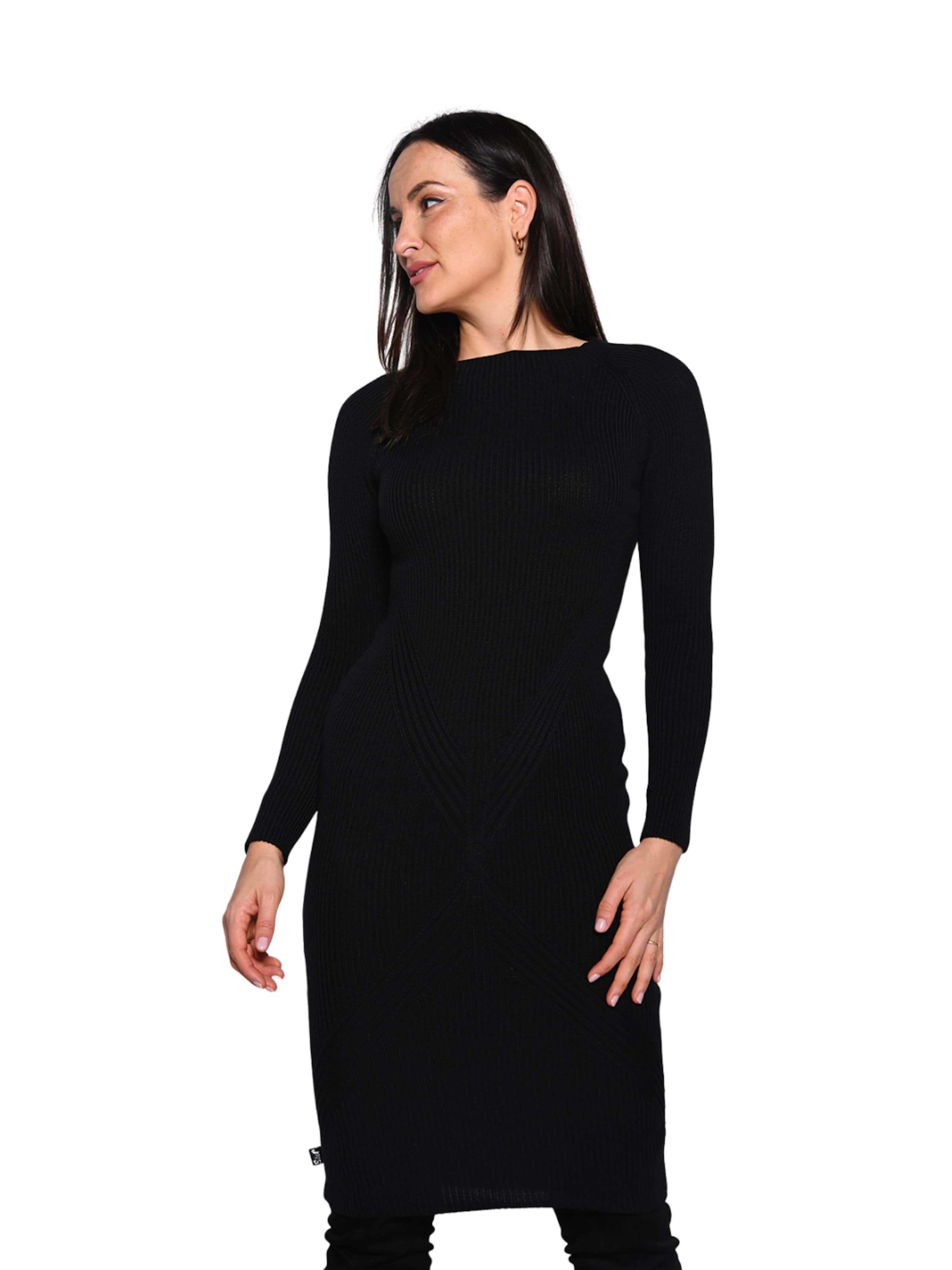Süel knitwear - Vestido de punto 'Gabi' en negro