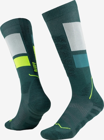 BUFF Socken 'BUFF Thermonet Over The Calf Socks' in Grün: Vorderseite