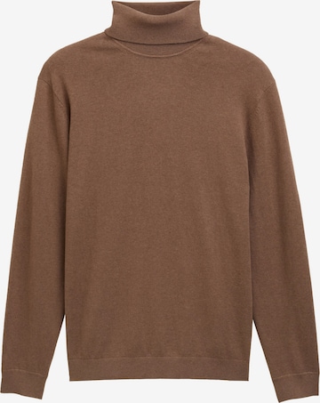 Pull-over TOM TAILOR en marron : devant