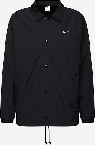 Nike Sportswear Overgangsjakke 'COACHES' i sort: forside