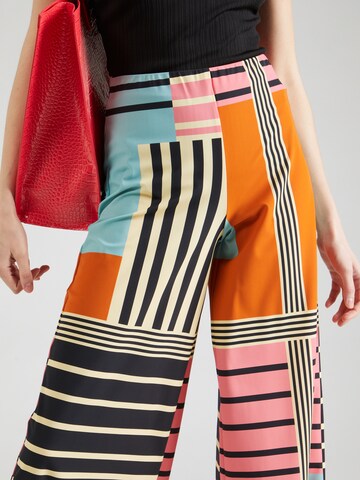 MAX&Co. Wide leg Pants 'MOZIONE' in Mixed colors