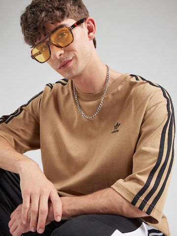 ADIDAS ORIGINALS Shirt 'Adicolor' in Brown
