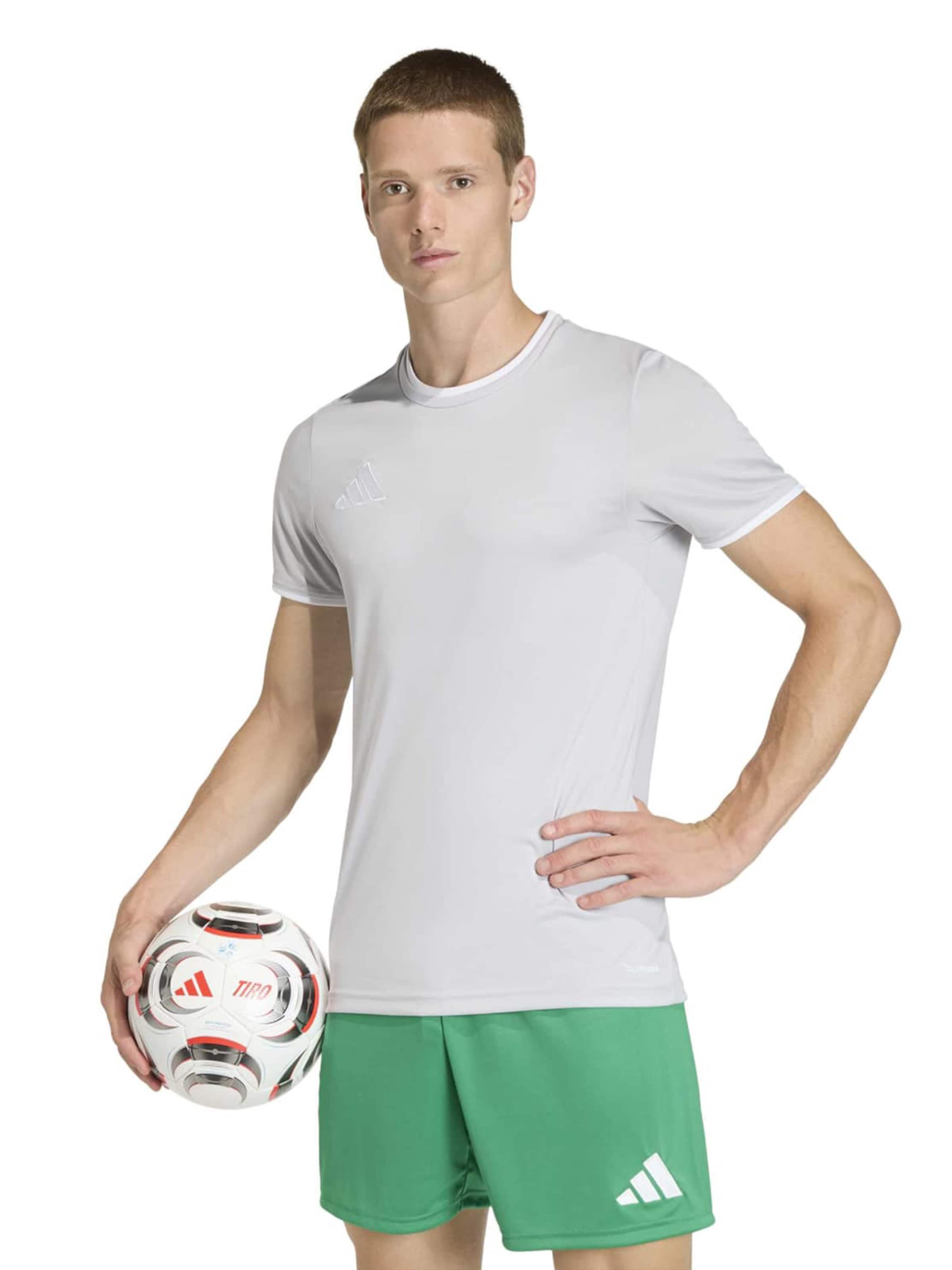 ADIDAS PERFORMANCE Funkcionalna majica 'ENT26' | siva barva: sprednja stran