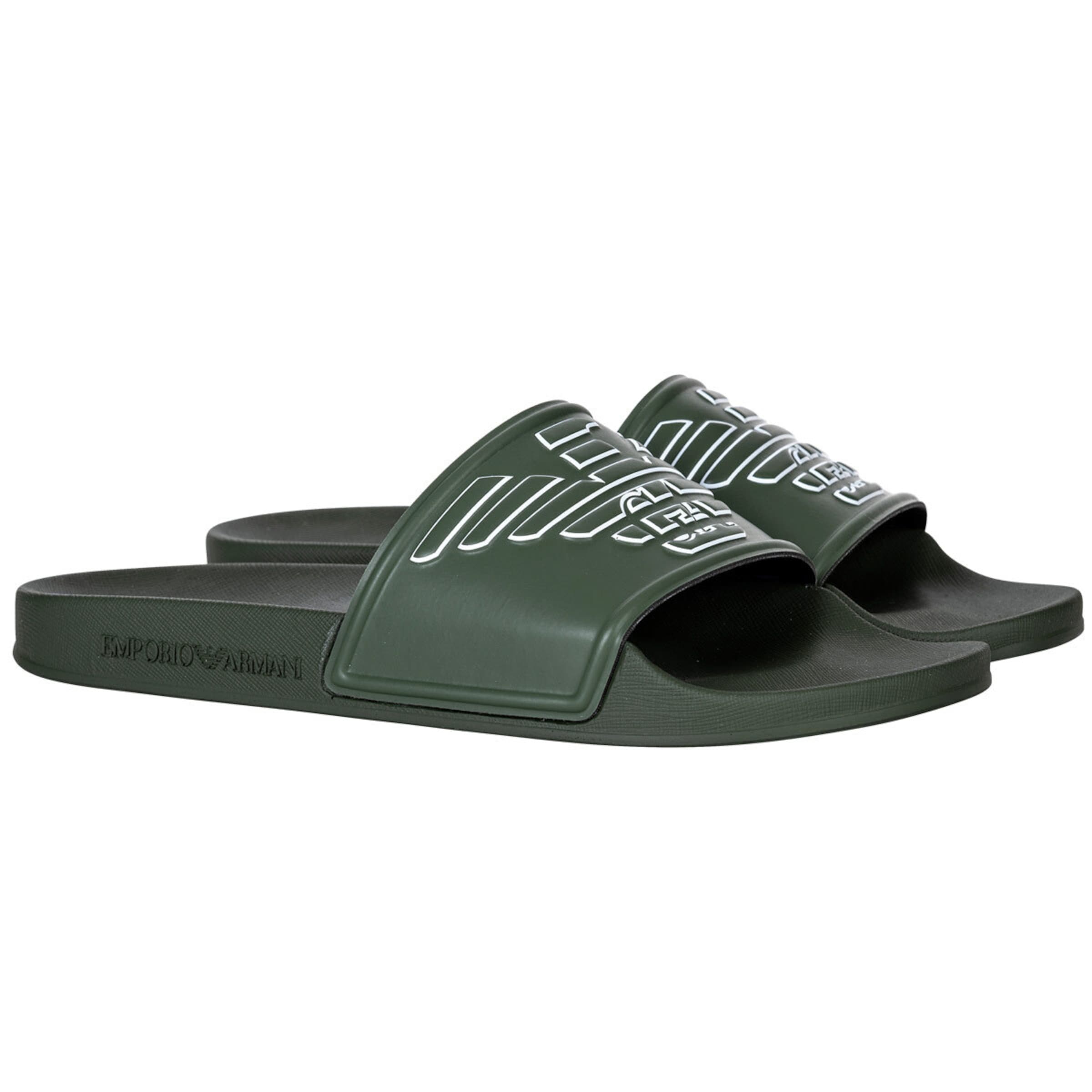 Emporio Armani Beach & swim shoe in Green
