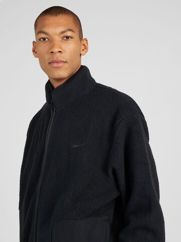 Veste en polaire 'CLUB' Nike Sportswear en noir