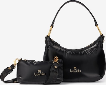 Braccialini Schultertasche 'Beth Puffy' in Schwarz: Vorderseite