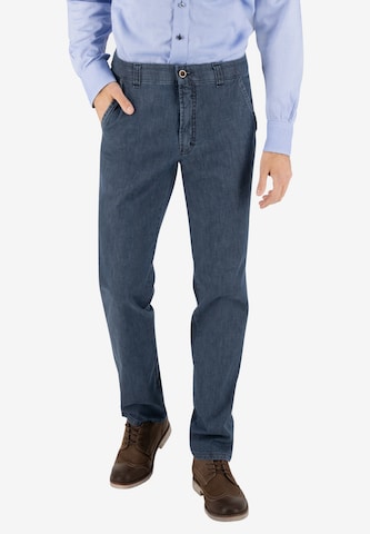 CLUB OF COMFORT Regular Chino Pants 'Garvey' in Blue