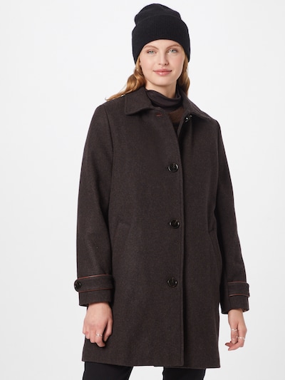 sessun Between-Seasons Coat in Chestnut brown, View model