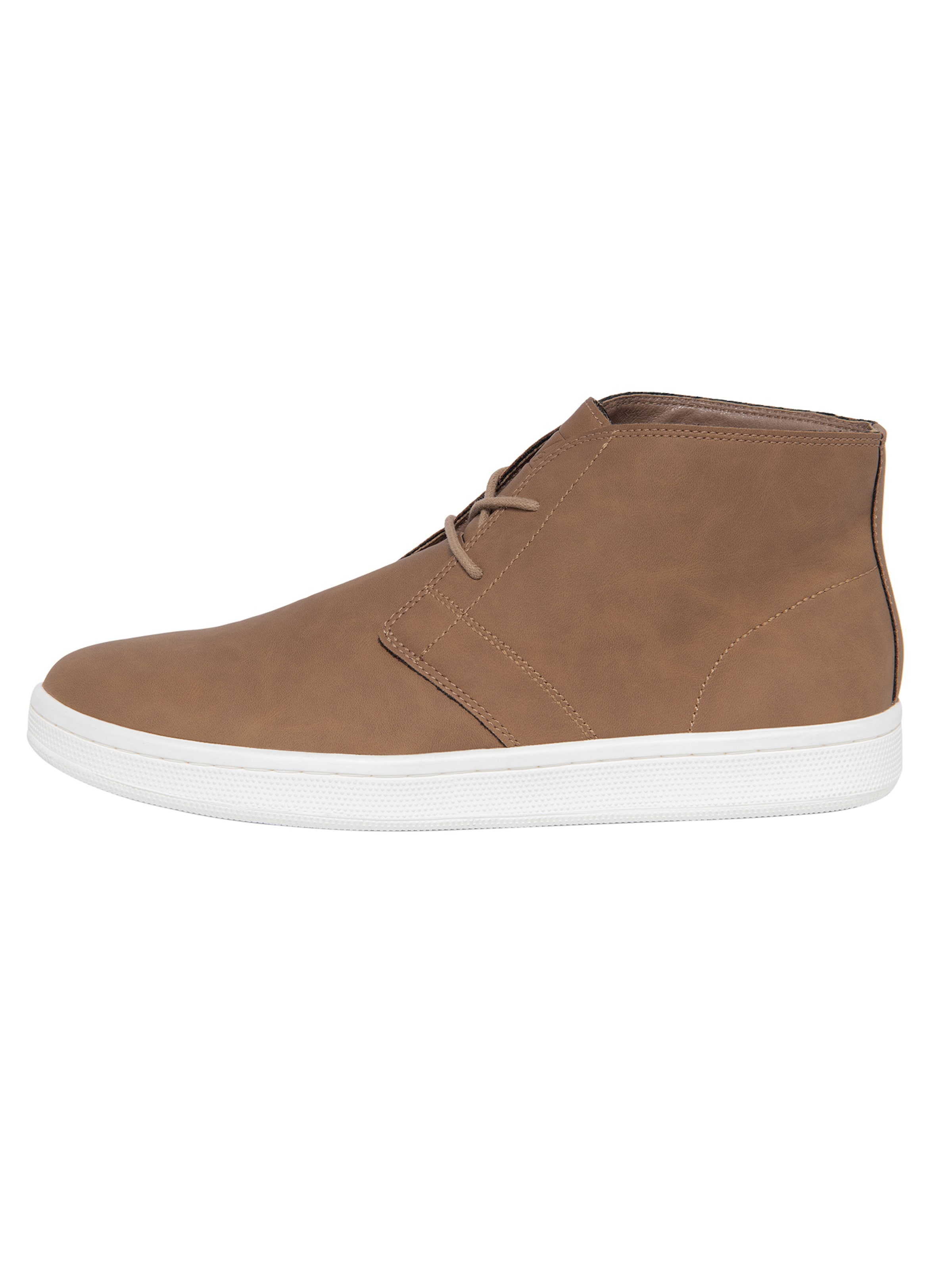 Ombre Sneakers hoog in Bruin: voorkant