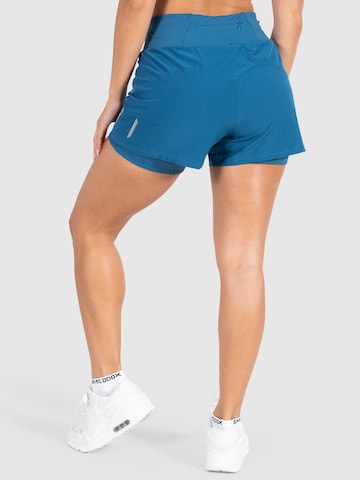 Smilodox Regular Workout Pants 'Fastlane' in Blue