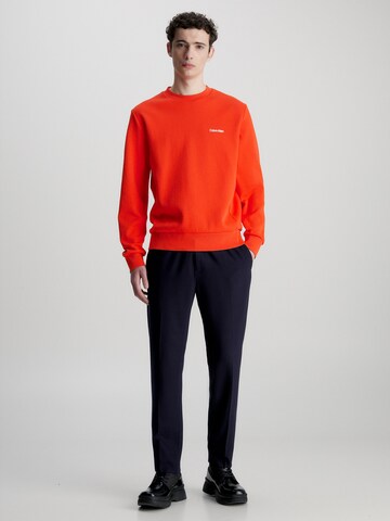 Sweat-shirt Calvin Klein en orange