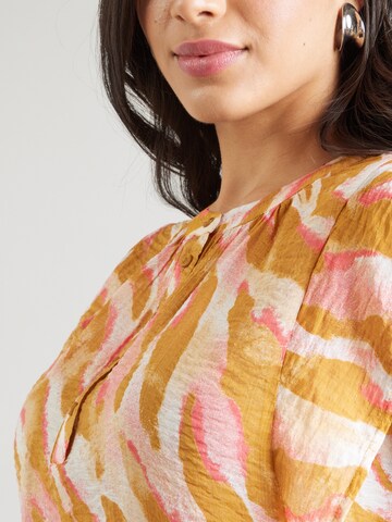 VILA Blouse 'VILYRIA SOA' in Brown