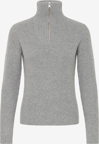 Pullover di Oxmo in grigio: frontale