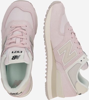 new balance Platform trainers 574 in Light Pink ABOUT YOU