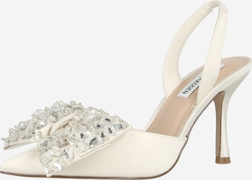 STEVE MADDEN Лодочки с открытой пяткой 'Lovie' в Бежевый: спереди