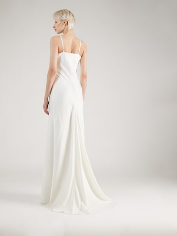 Y.A.S Suknia wieczorowa 'DOTTEA' w kolorze biały