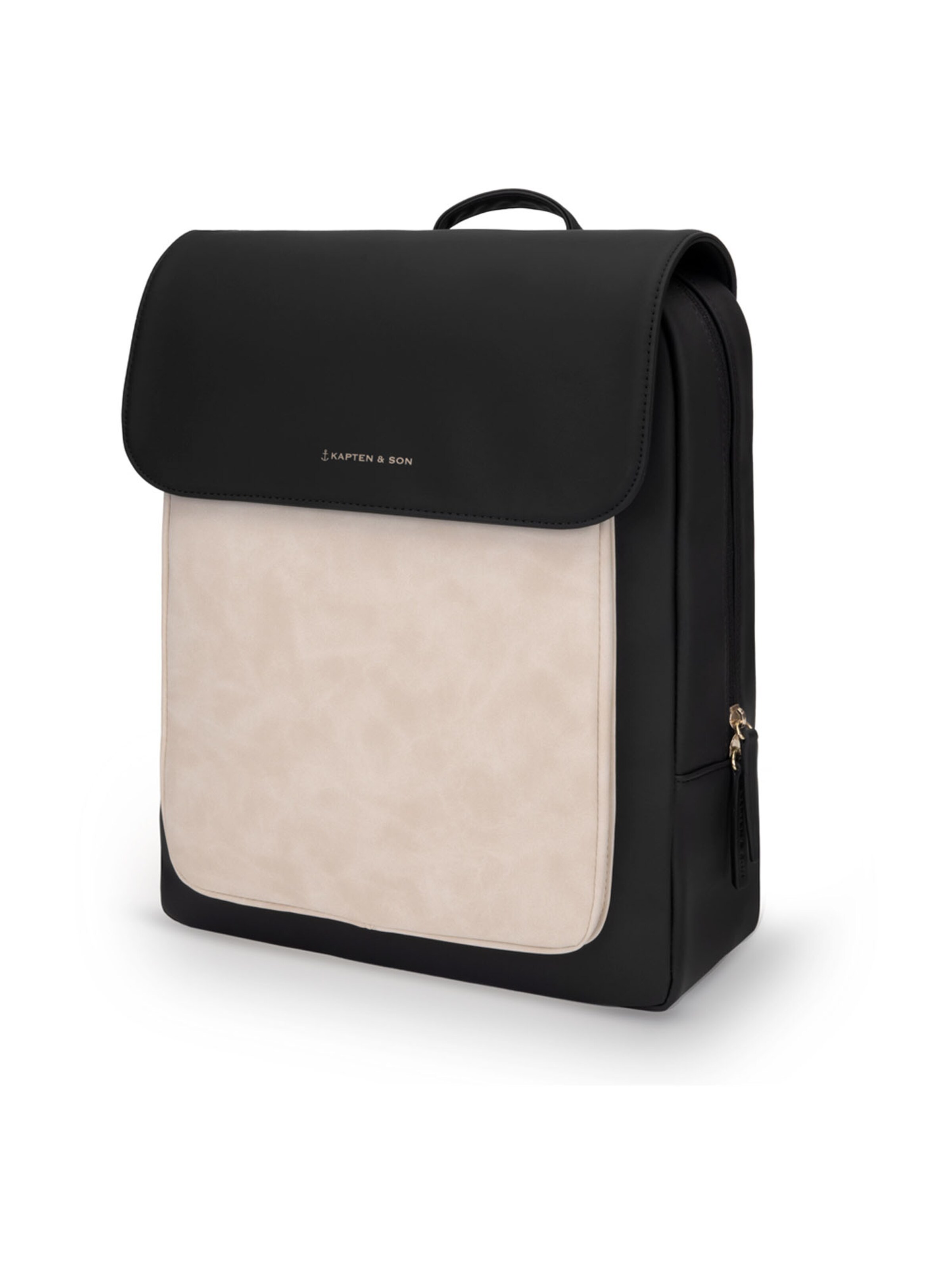Kapten & Son Ryggsäck 'Tromso Cream Black' i beige