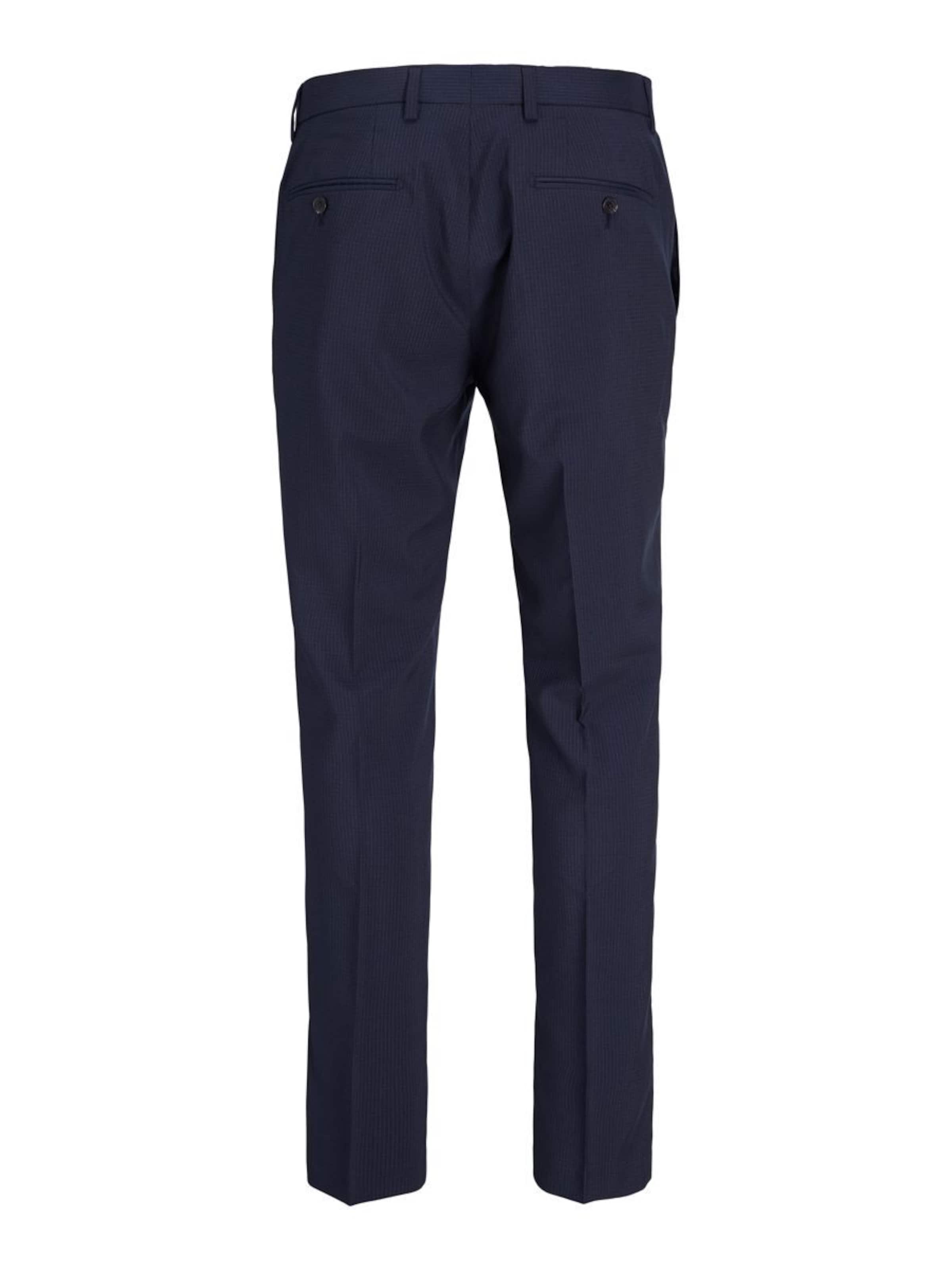 JACK & JONES Slimfit Bukser med fals i blå
