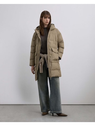 Scalpers Φθινοπωρινό και ανοιξιάτικο μπουφάν σε καφέ: μπροστά