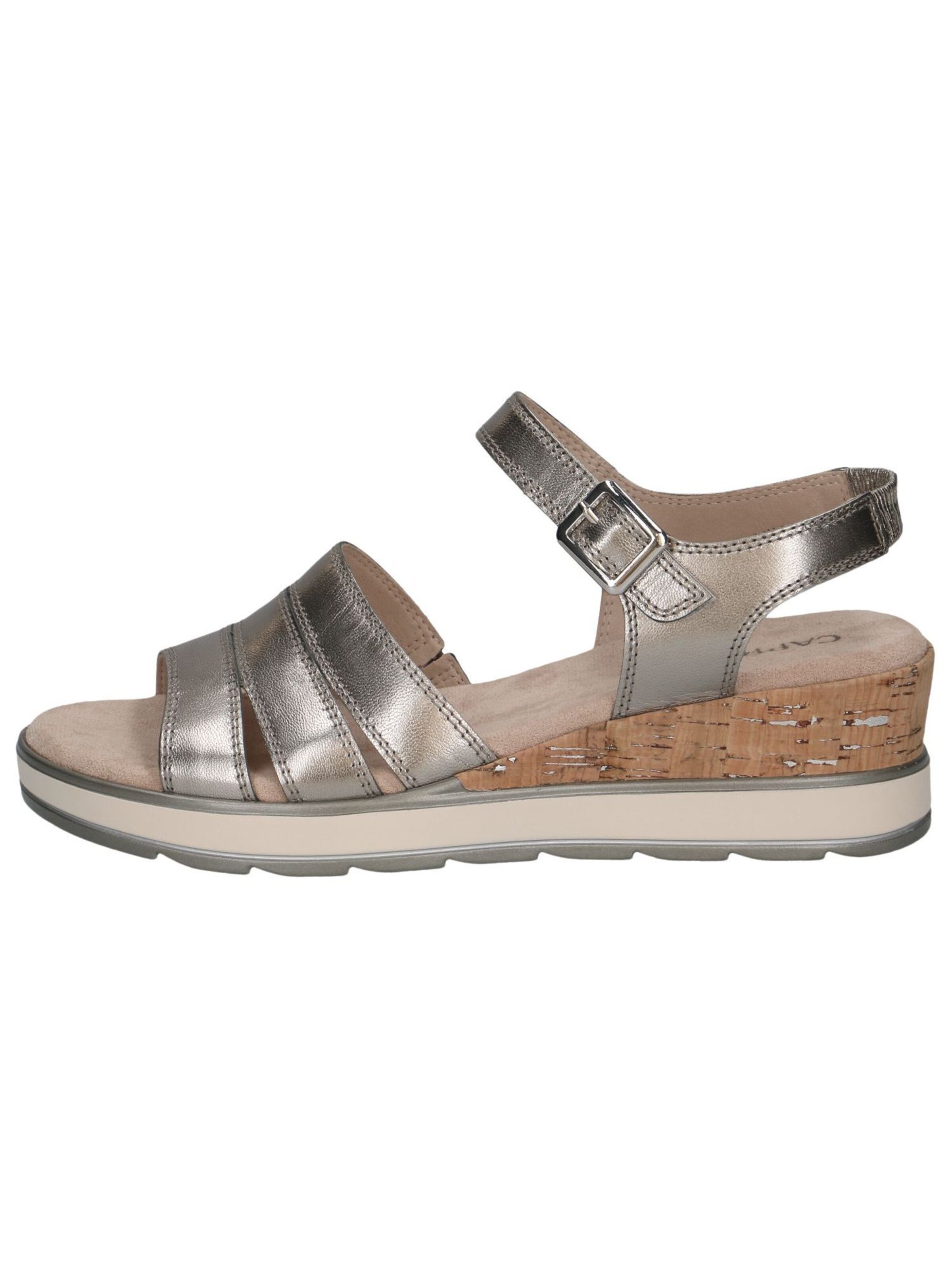 CAPRICE Sandale in Silber