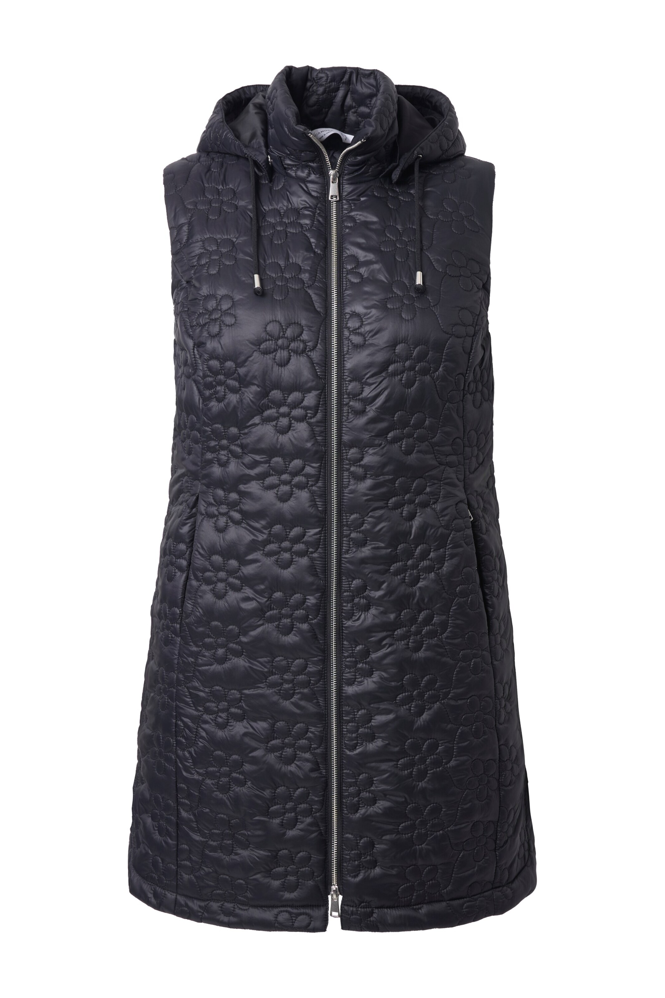 MIAMODA Bodywarmer in Zwart: voorkant