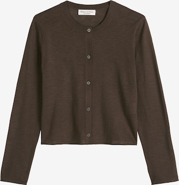Cardigan Marc O'Polo en marron : devant