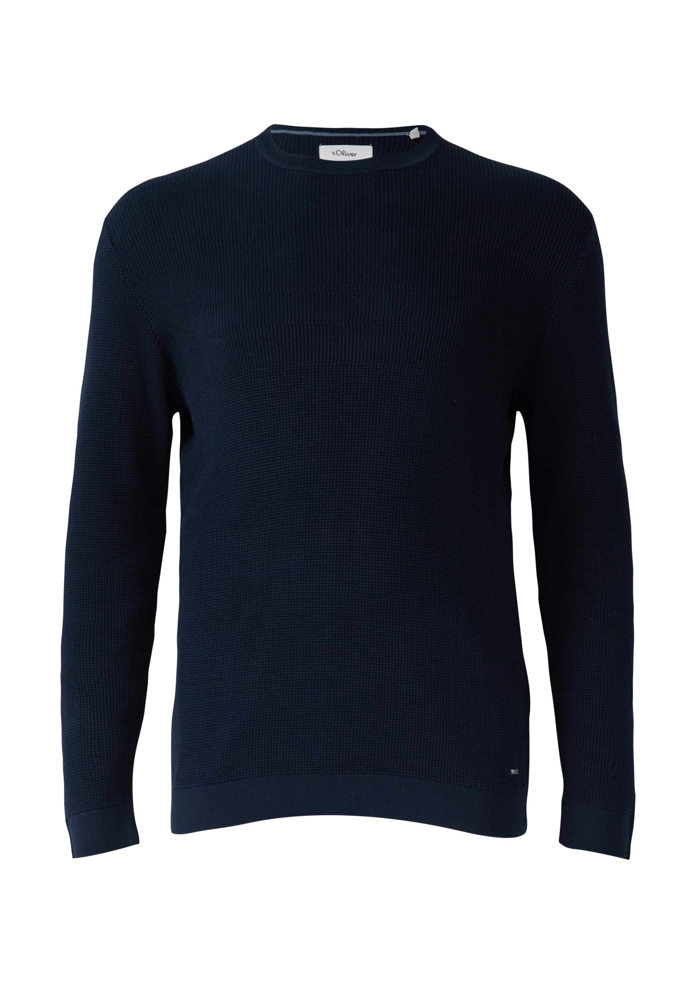 s.Oliver Men Big Sizes Pullover in Blau: Vorderseite