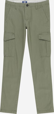 Jack & Jones Junior Slim fit Pants 'Marco Joe' in Green: front
