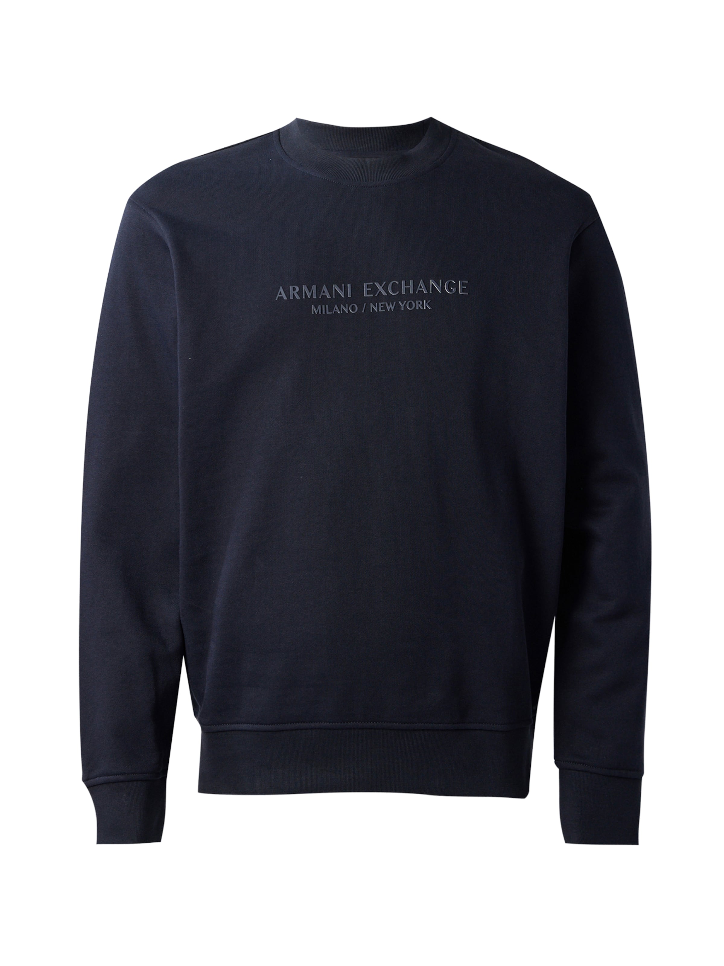 Felpa di ARMANI EXCHANGE in blu: frontale