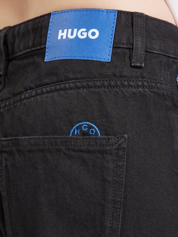 Loosefit Jeans 'Leni_B' di HUGO in nero