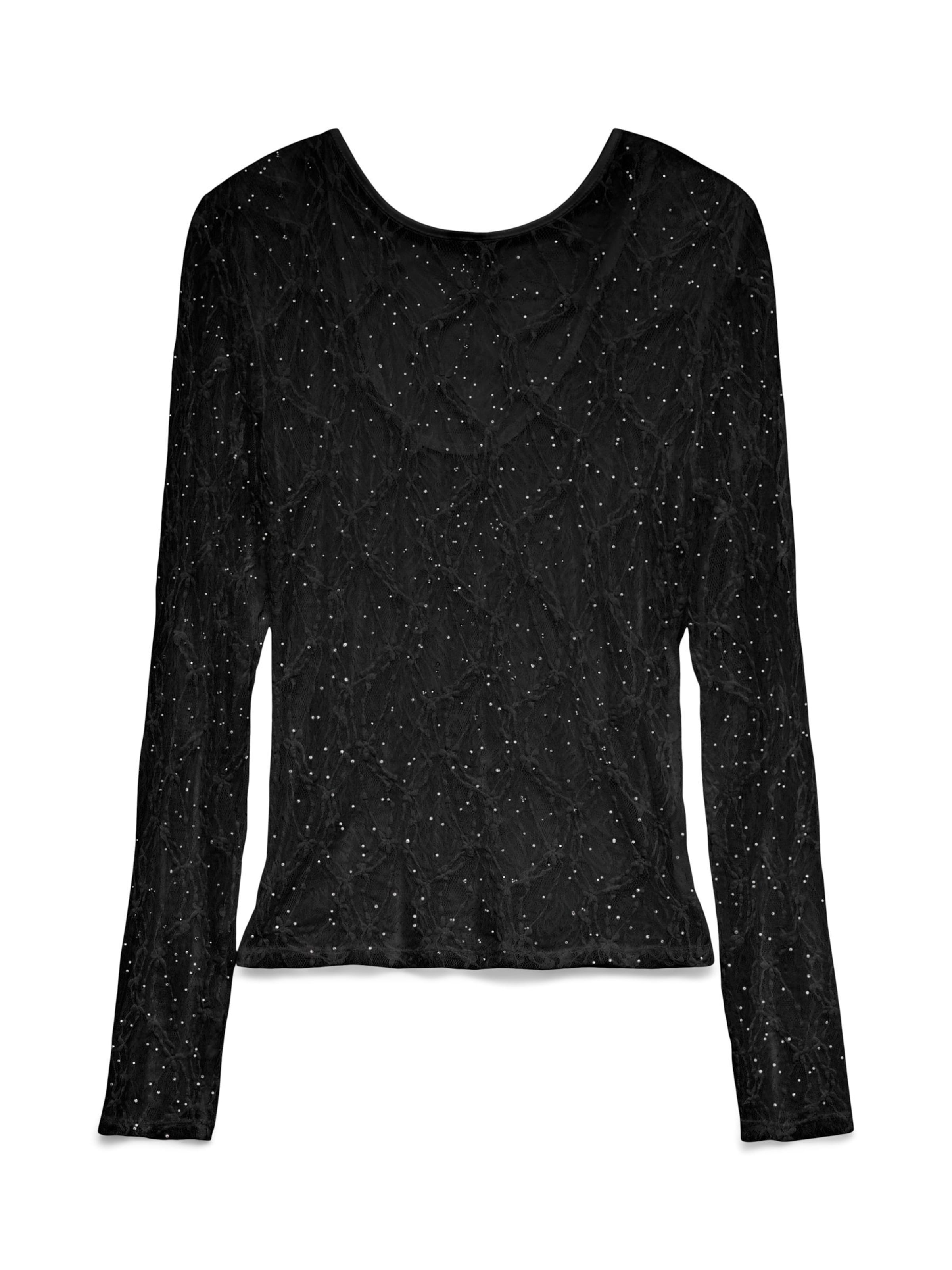 Haut VERO MODA en noir : devant