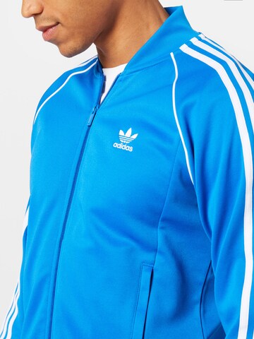 ADIDAS ORIGINALS Sweatvest 'Adicolor Classics' in Blauw