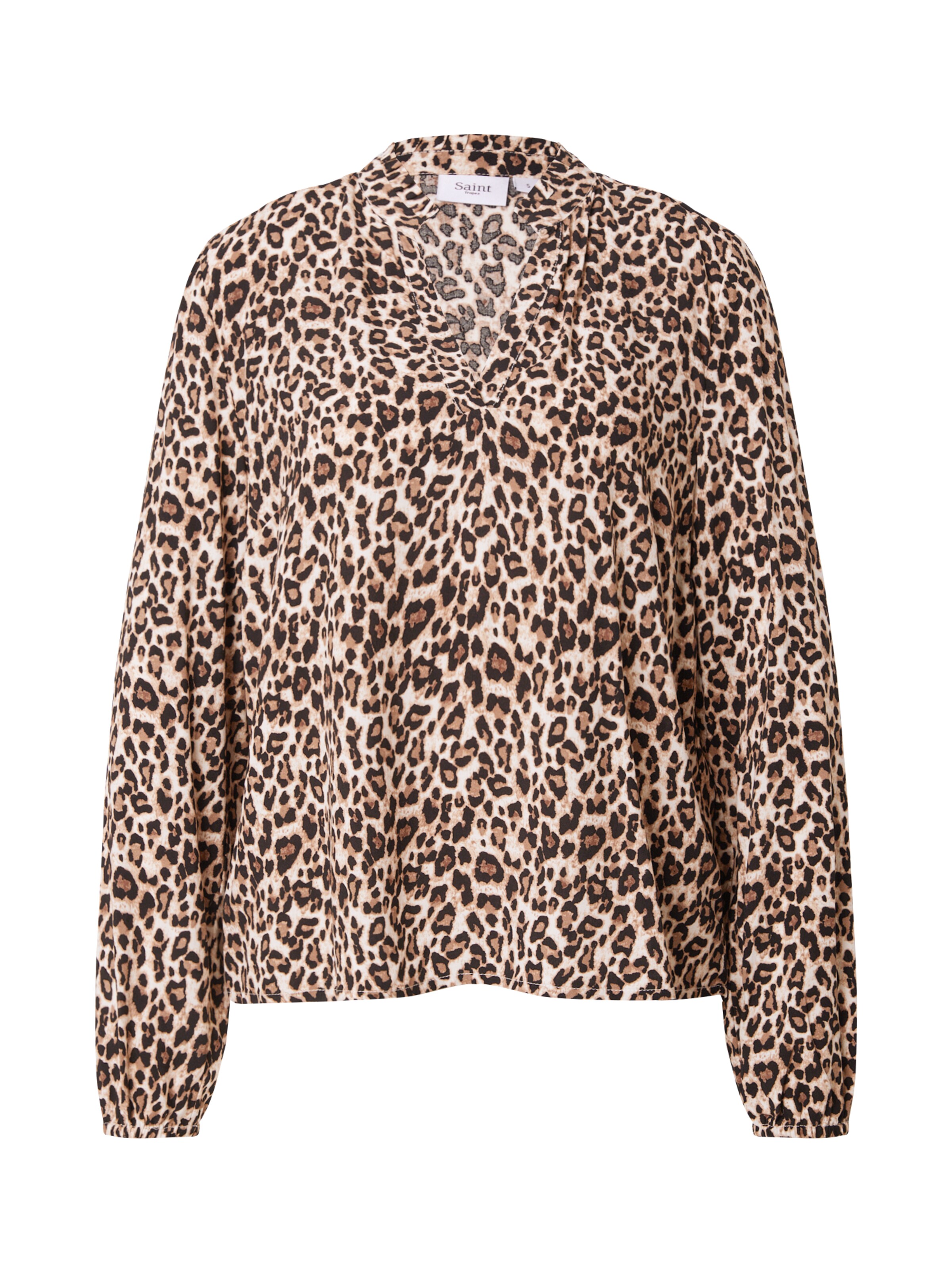 SAINT TROPEZ Blouse &#x27;Eda&#x27; in Black: front