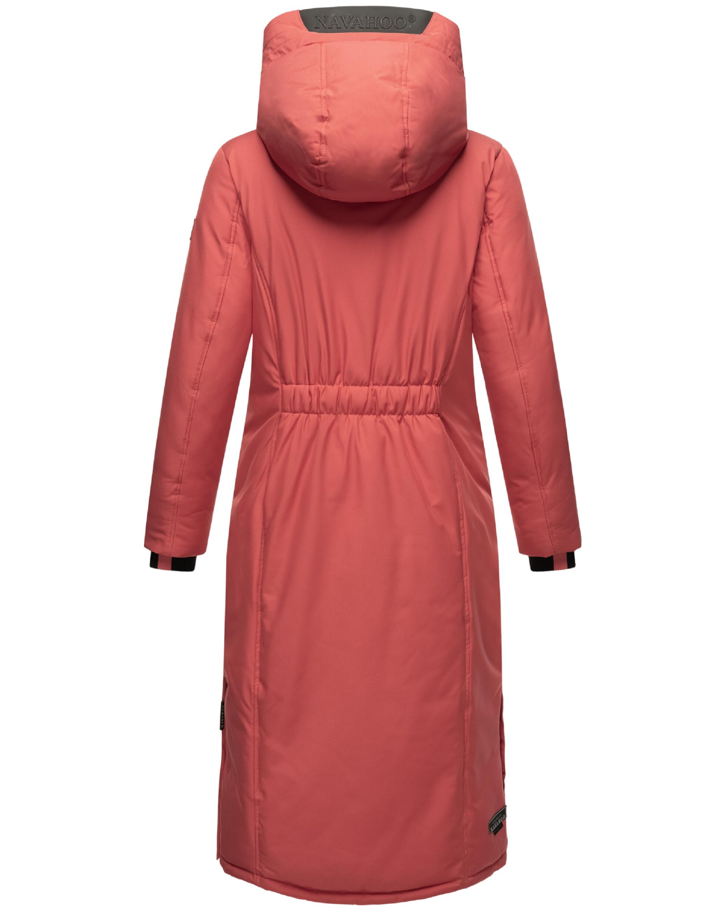 NAVAHOO Zimný kabát 'Wolkenfrost XIV' - Oranžová
