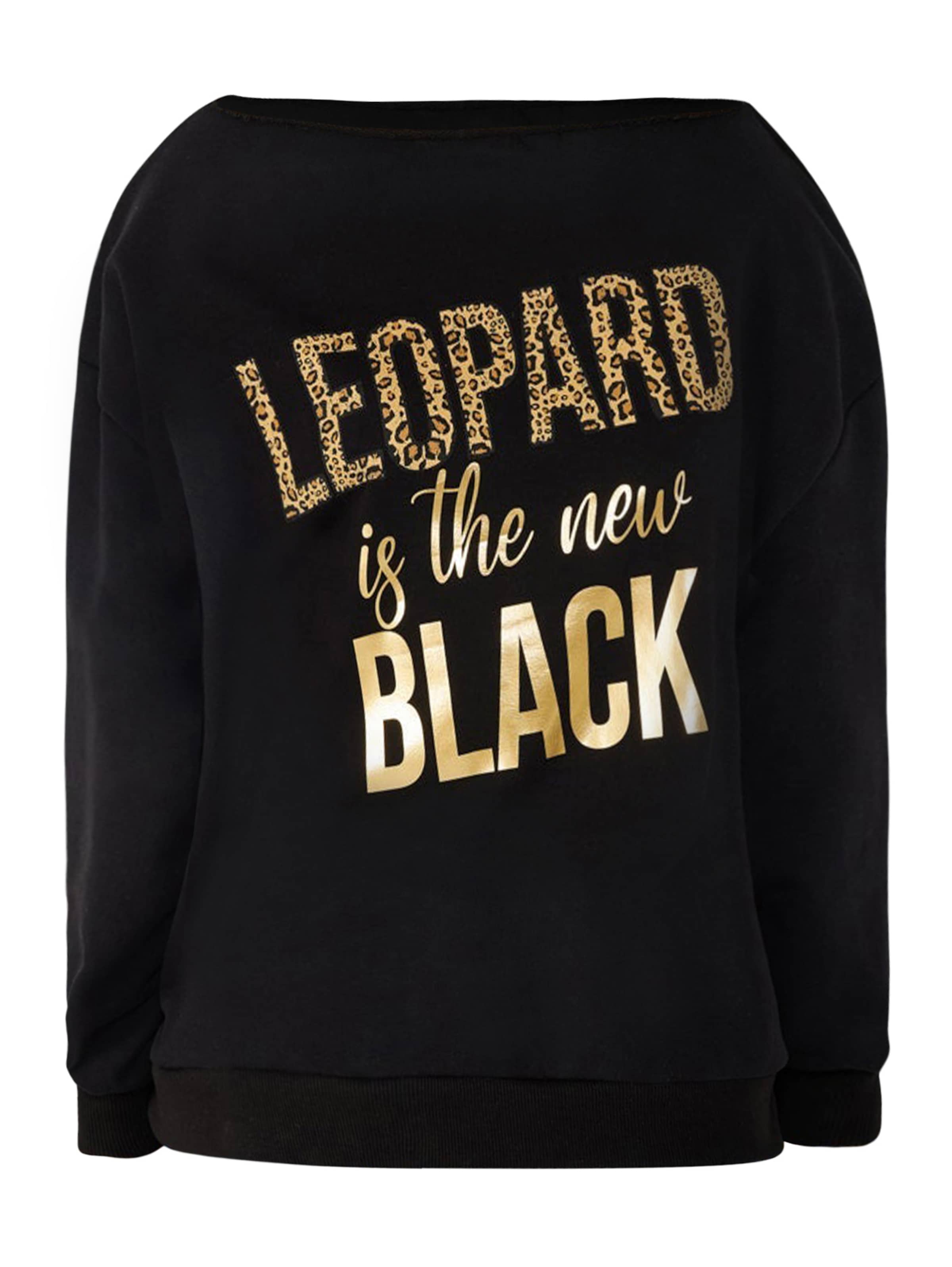 No Matter What Pullover in Schwarz: Vorderseite