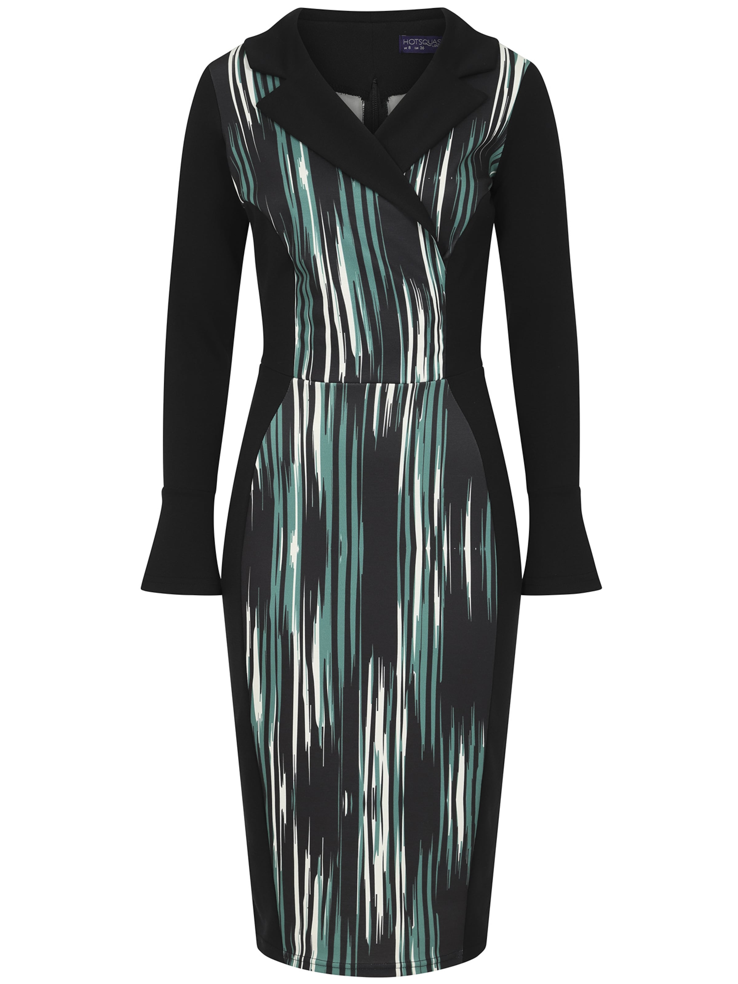 HotSquash Kleid in Schwarz: Vorderseite