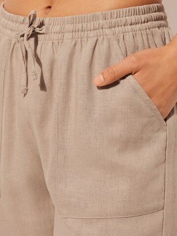 CALZEDONIA Regular Pants in Beige