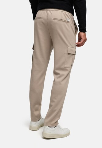 INDICODE JEANS Regular Cargo trousers 'INNezzo' in Beige