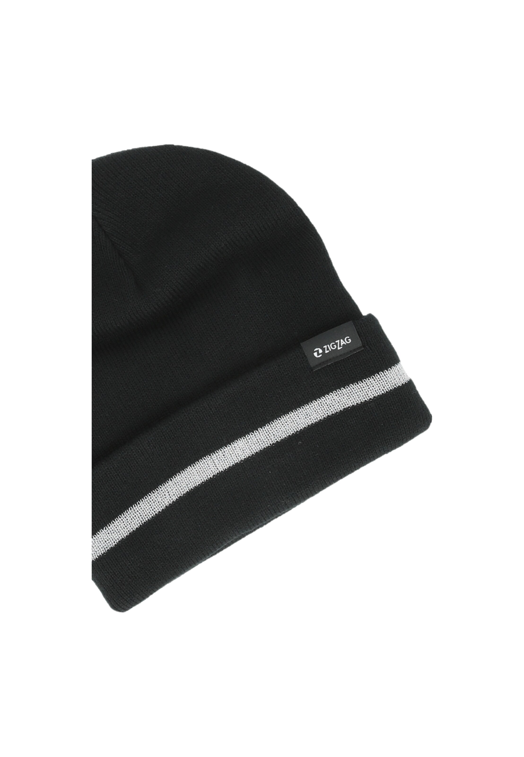 ZigZag Athletic Hat 'Pacman' in Black