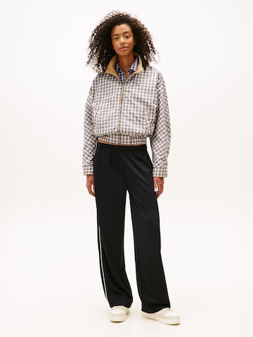 Tommy Jeans Wide leg Παντελόνι σε μαύρο