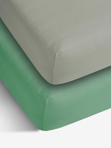Aspero Bed Sheet in Grey: front