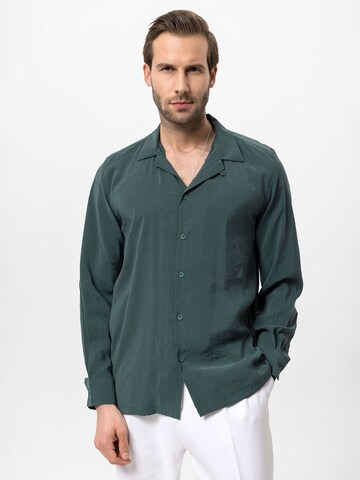 Antioch Regular fit Overhemd in Groen