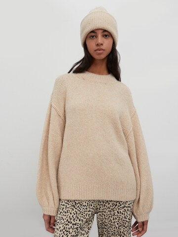 EDITED Pullover 'Luisa' in Beige: predná strana