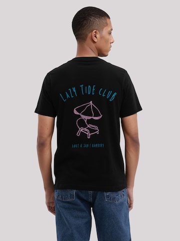 T-Shirt 'Knut und Jan Scribble' F4NT4STIC en noir