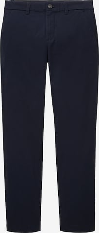 Regular Pantalon chino TOM TAILOR en bleu : devant