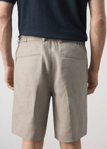 MANGO MAN Regular Shorts 'Antz' in Braun