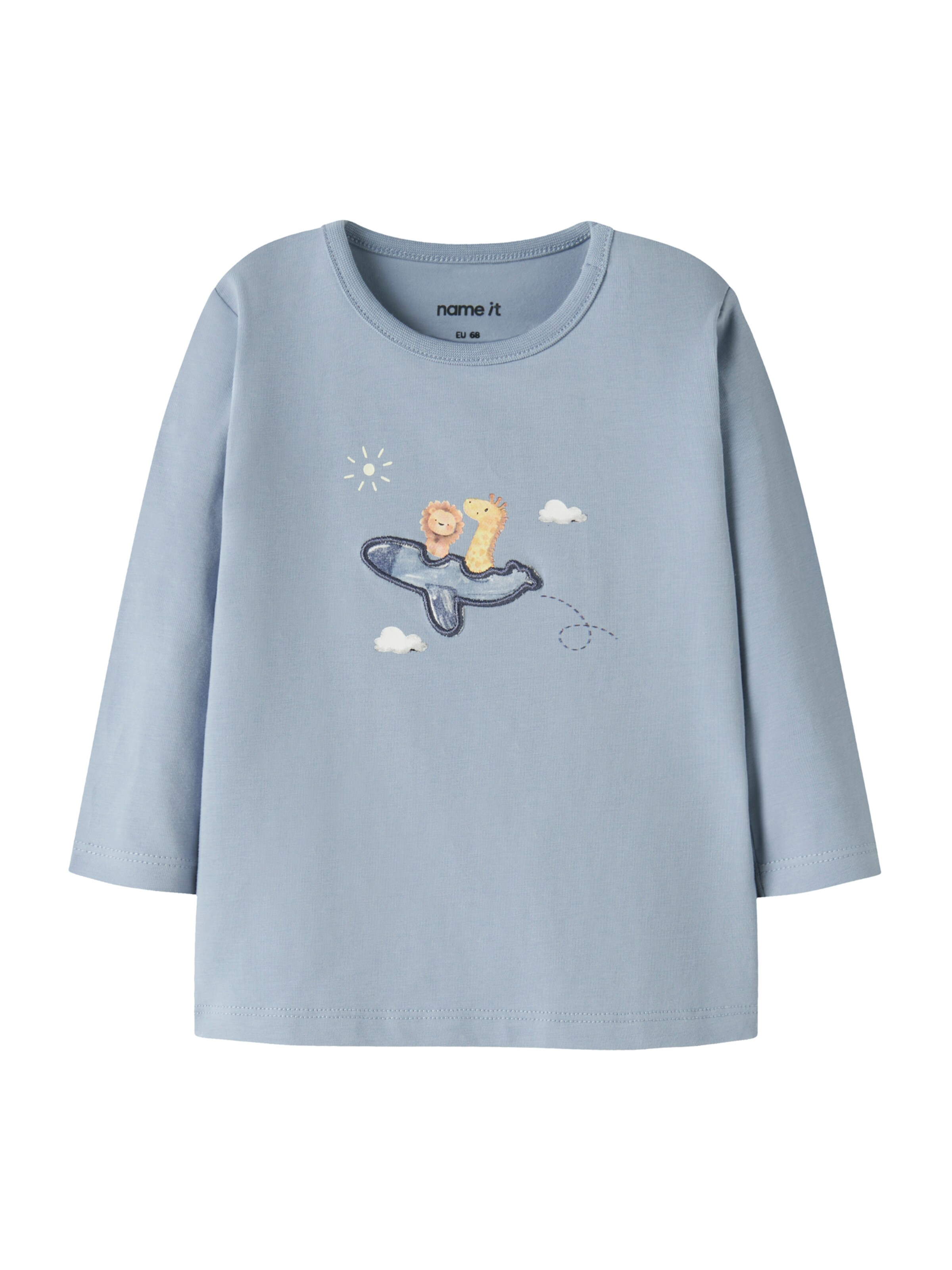 NAME IT Shirt 'NBMHERRO' in Blau: Vorderseite