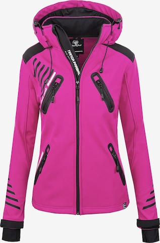 Rock Creek Outdoorjacke in Pink: Vorderseite