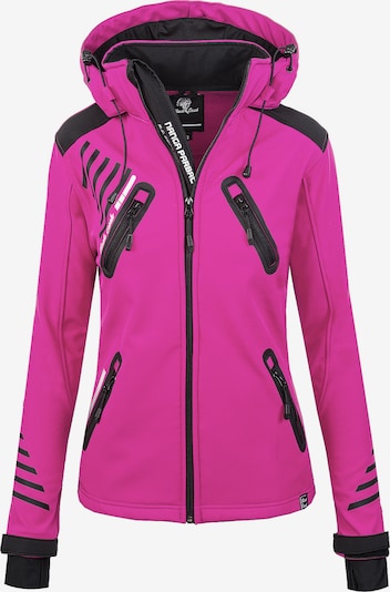 Rock Creek Outdoorjacke in pink / schwarz, Produktansicht